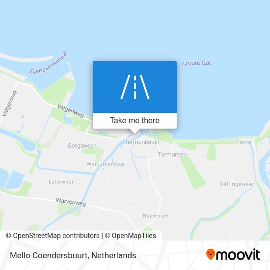 Mello Coendersbuurt map