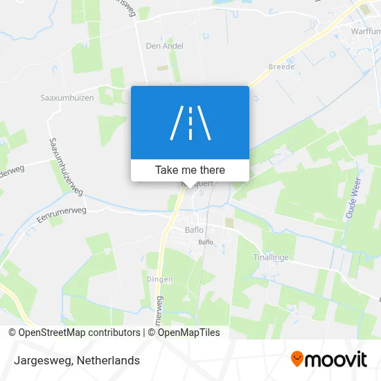 Jargesweg map