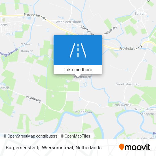 Burgemeester Ij. Wiersumstraat map