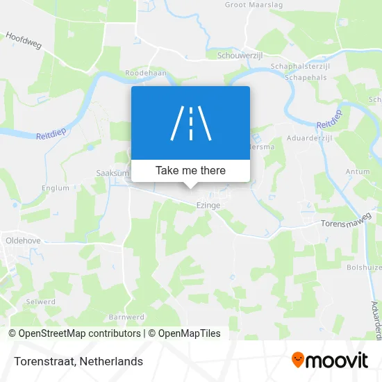 Torenstraat map