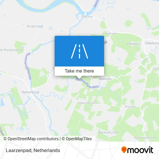 Laarzenpad map