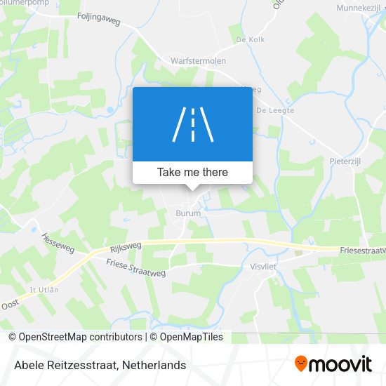 Abele Reitzesstraat map