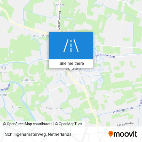 Schilligehamsterweg map