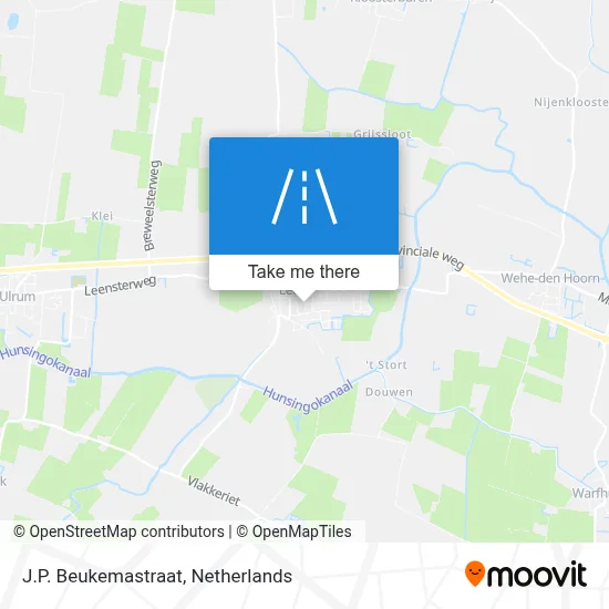 J.P. Beukemastraat map
