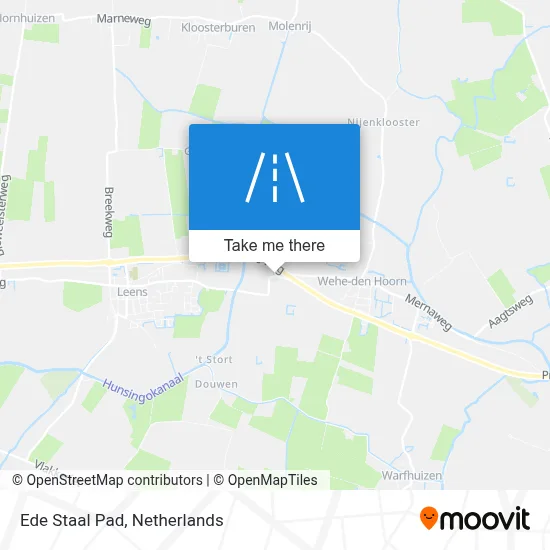 Ede Staal Pad map