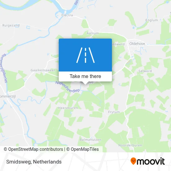 Smidsweg map