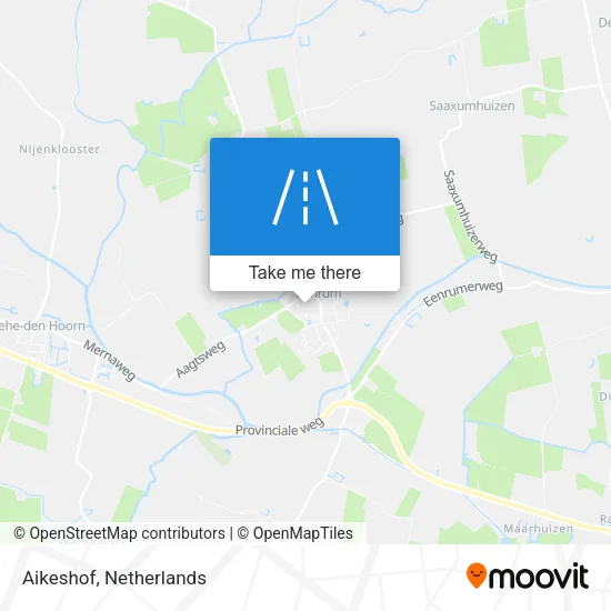 Aikeshof map