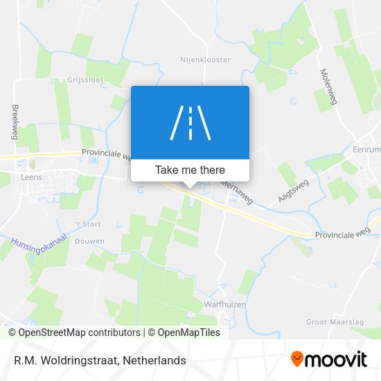 R.M. Woldringstraat map