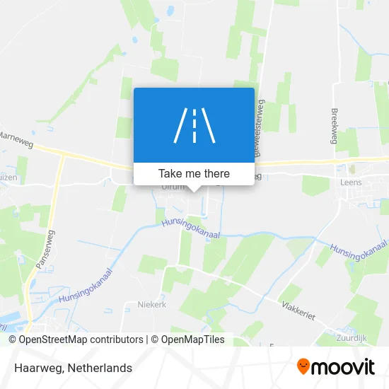 Haarweg map