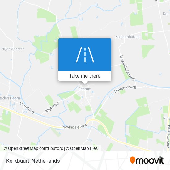 Kerkbuurt map