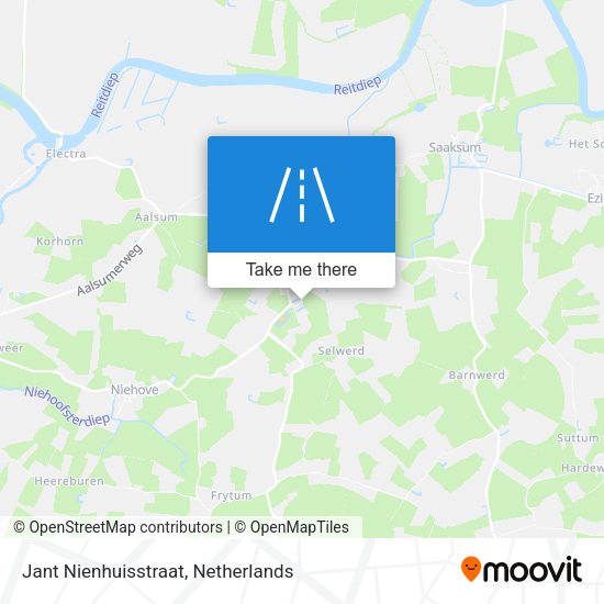 Jant Nienhuisstraat map