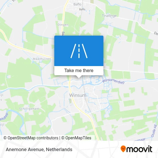 Anemoonlaan map