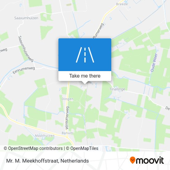 Mr. M. Meekhoffstraat map