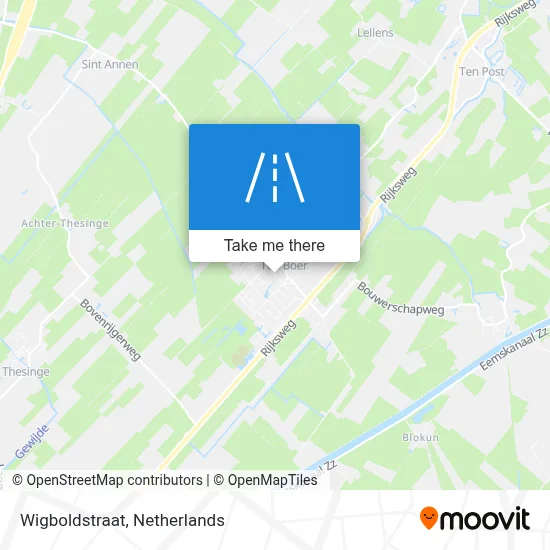 Wigboldstraat map