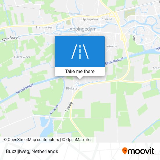 Buxzijlweg map