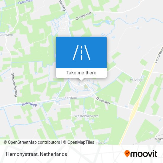 Hemonystraat map