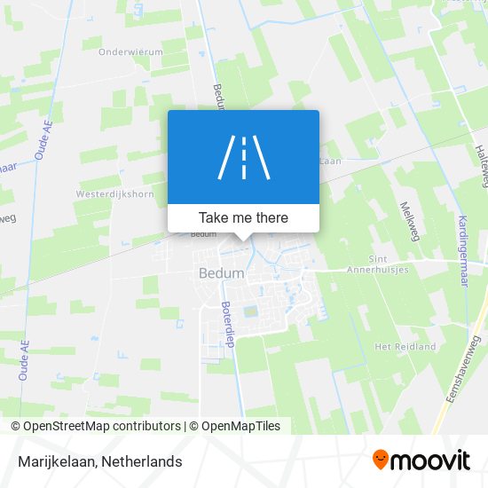 Marijkelaan map