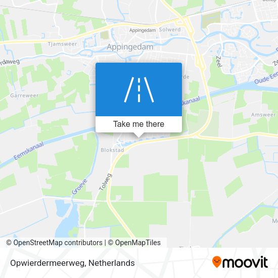 Opwierdermeerweg map