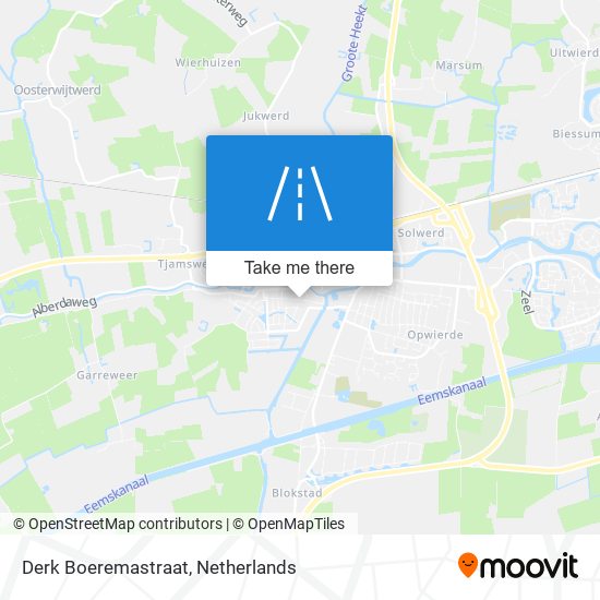 Derk Boeremastraat map