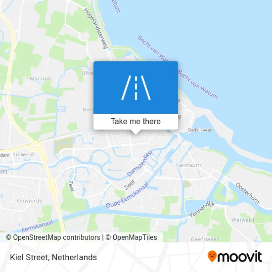 Kielstraat map