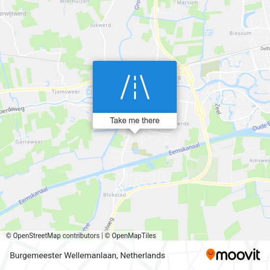 Burgemeester Wellemanlaan map