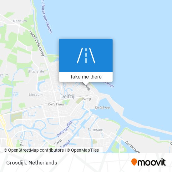 Grosdijk map