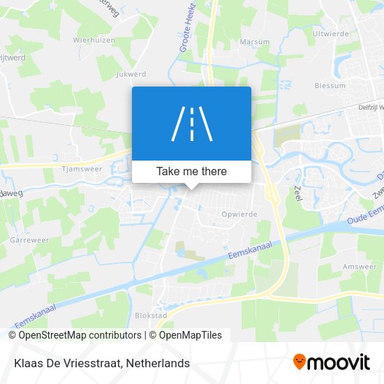 Klaas De Vriesstraat map