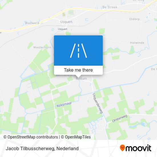 Jacob Tilbusscherweg map