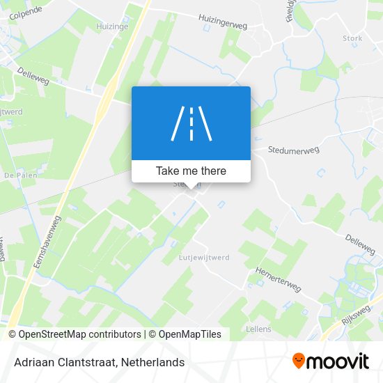 Adriaan Clantstraat map