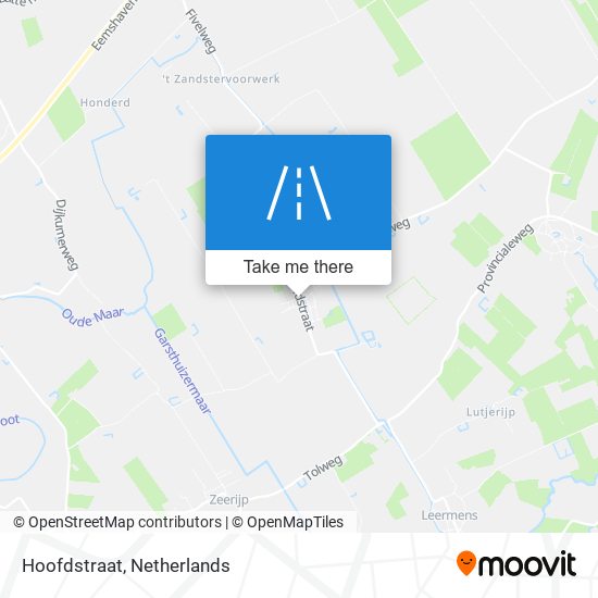 Hoofdstraat map