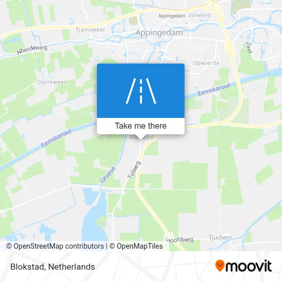 Blokstad map