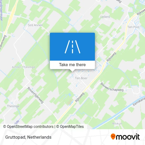Gruttopad map