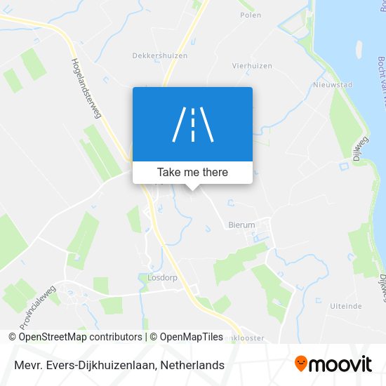 Mevr. Evers-Dijkhuizenlaan map