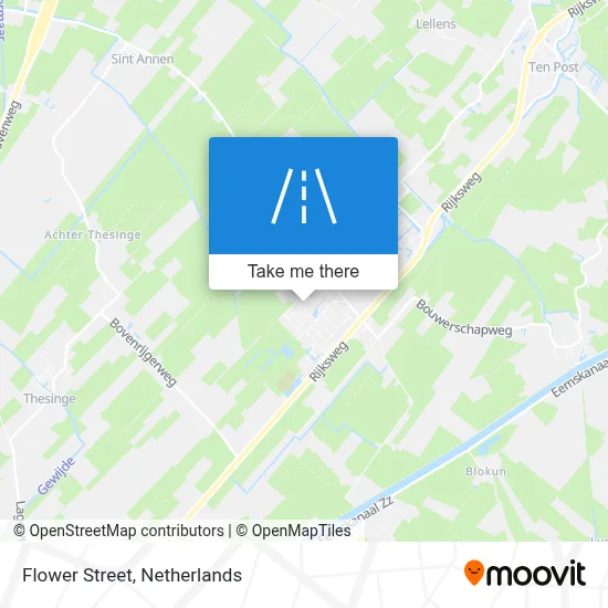 Bloemstraat map