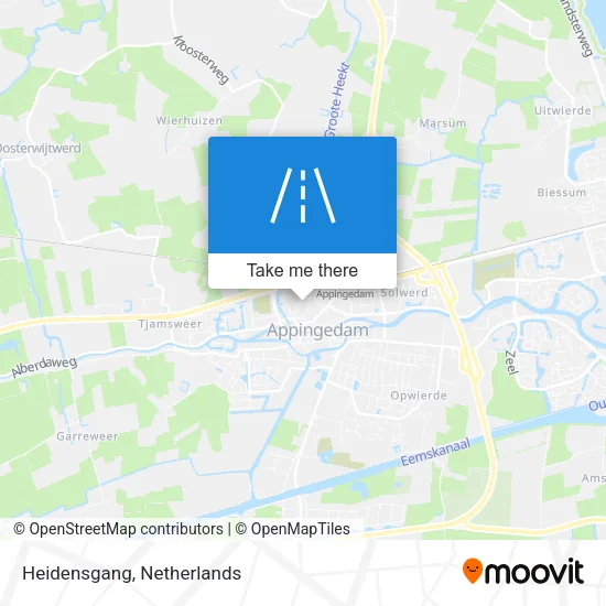 Heidensgang map