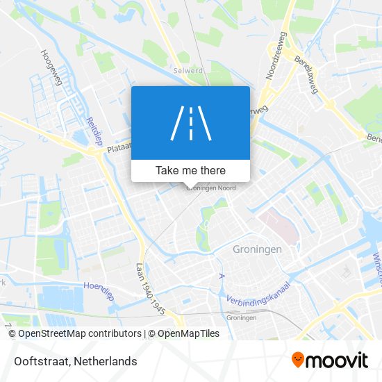 Ooftstraat Karte