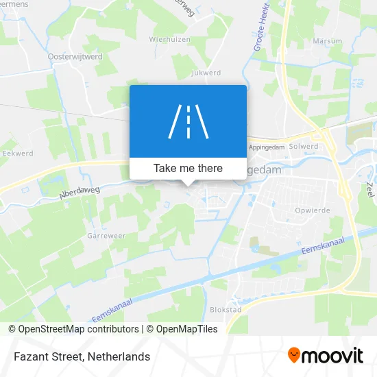 Fazantstraat map