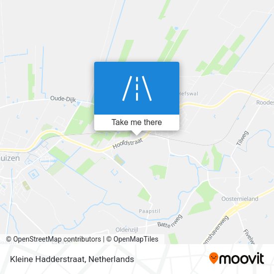 Kleine Hadderstraat map