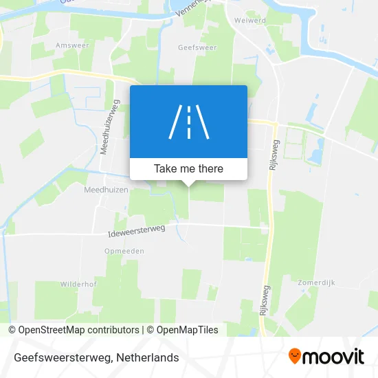 Geefsweersterweg map
