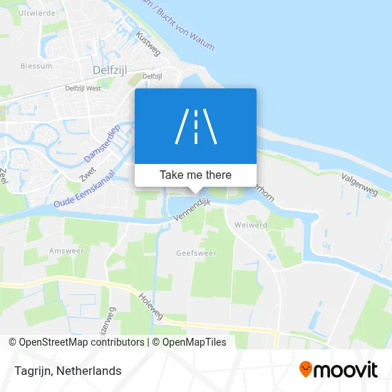 Tagrijn map