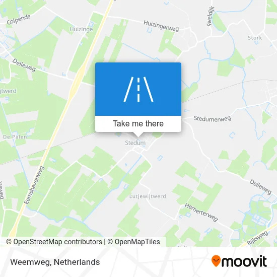 Weemweg map