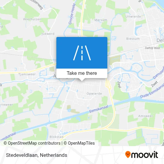 Stedeveldlaan map
