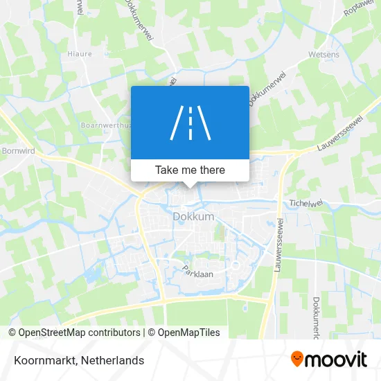 Koornmarkt map