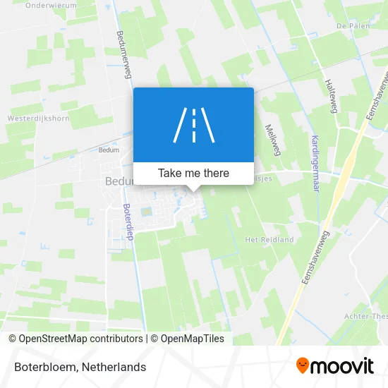 Boterbloem map
