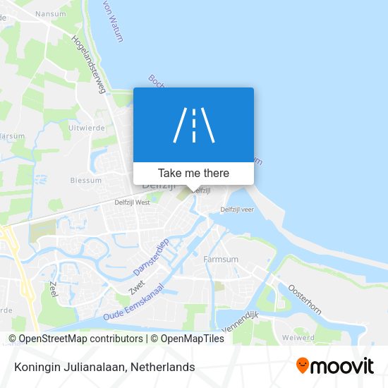 Koningin Julianalaan map