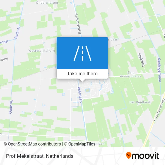Prof Mekelstraat map