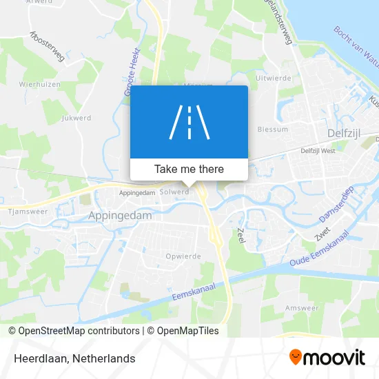Heerdlaan map