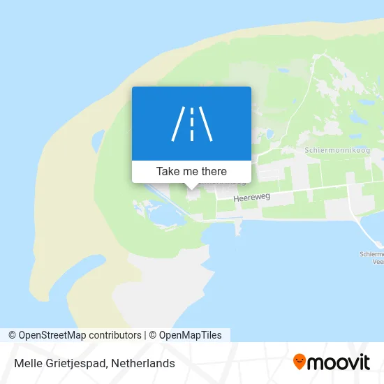 Melle Grietjespad map