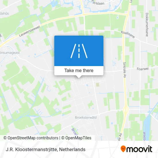 J.R. Kloostermanstrjitte map