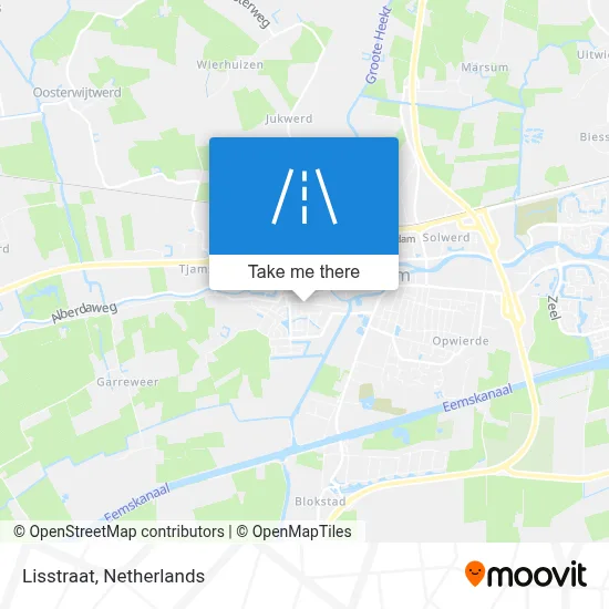 Lisstraat map